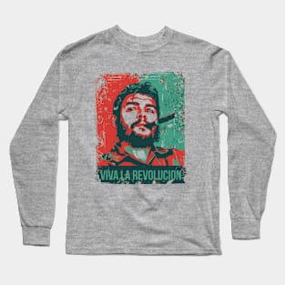 Viva La Revolucion Ernesto Long Sleeve T-Shirt